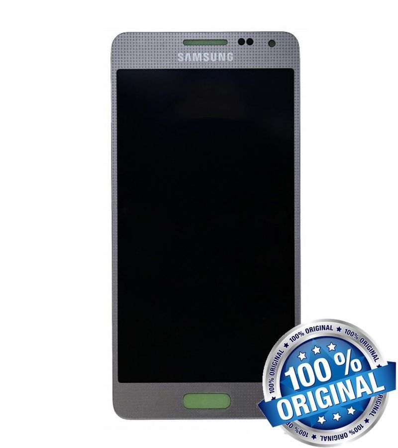 Дисплей для Samsung G850F Galaxy Alpha серебристый (GH97-16386E) Оригинал 02675 фото