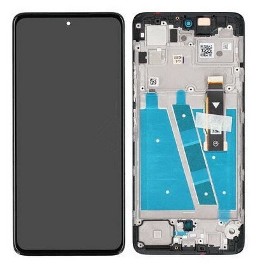 Дисплей для Motorola XT2255 G72 P-OLED с рамкой черный Хайкопия 29123 фото