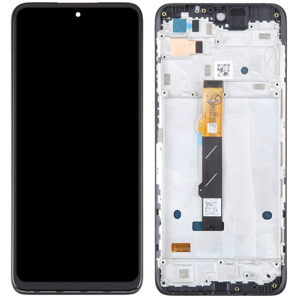 Дисплей для Motorola XT2233 Moto G42 з рамкою чорний IPS 30934 фото