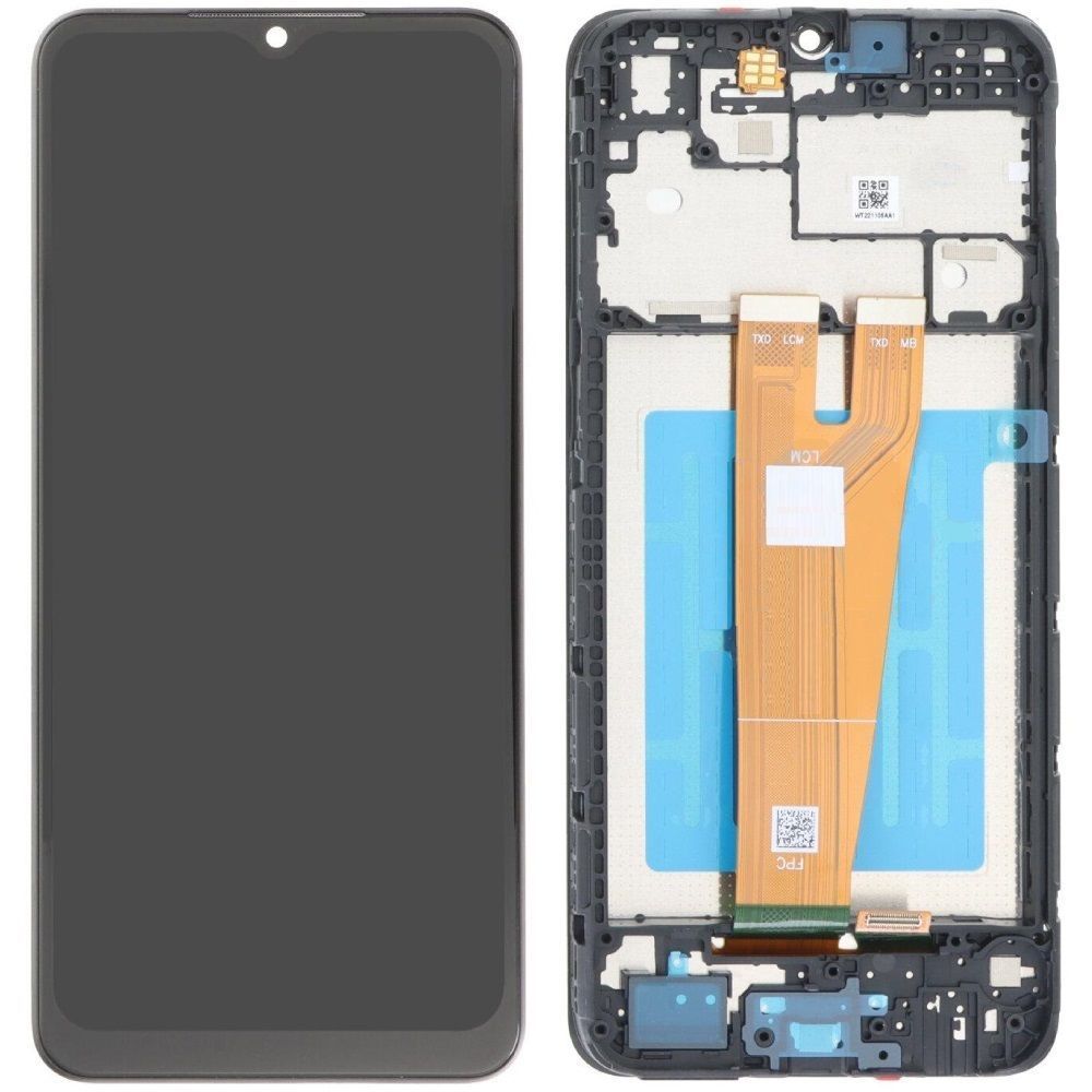Дисплей для Samsung A045 Galaxy A04 2022 з рамкою чорний Оригінал Китай 29771 фото