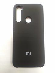 Чехол силиконовый Xiaomi Redmi Note 8 (2019) черный 14955 фото