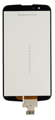Дисплей для LG K10 K420N, K430DS, K430DSF, K430DSY черный 05060 фото