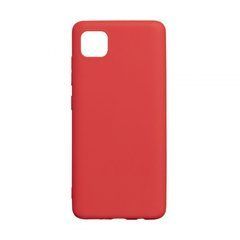 Чехол силиконовый SMTT Realme C11 красный 18931 фото