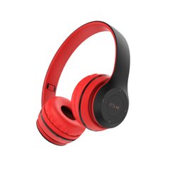 Бездротові Bluetooth навушники Borofonе BO4 Charming rhyme wireless headphones червоні 28064 фото