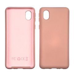 Чехол силиконовый Full Nano Silicone Case для Samsung A013F Galaxy A01 Core, M013F Galaxy M01 Core песочно-розовый 26129 фото