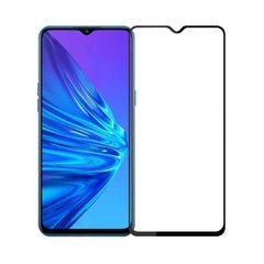 3D Защитное стекло для Realme 5 Pro, Realme 3 Pro, Realme Q черное 17245 фото