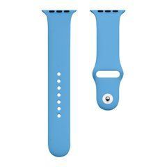 Ремешок для смарт-часов Apple Watch Silicone Classic 42/44/45/49mm Blue 28794 фото