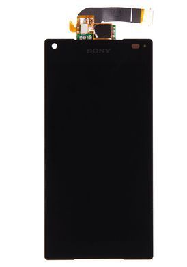 Дисплей Sony E5803, E5823 Xperia Z5 Compact чорний 00989 фото