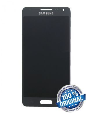 Дисплей для Samsung G850F Galaxy Alpha чорний (GH97-16386A) Оригінал 02676 фото