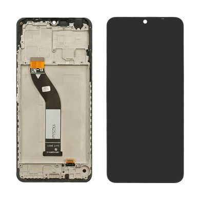 Дисплей для Xiaomi Redmi A4 5G з рамкою чорний 32870 фото
