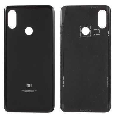 Задняя крышка для Xiaomi Mi8 (Mi 8) черная 12907 фото