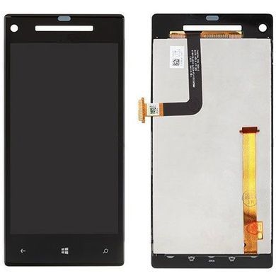 Дисплей HTC Windows Phone 8X C620e чорний 00129 фото