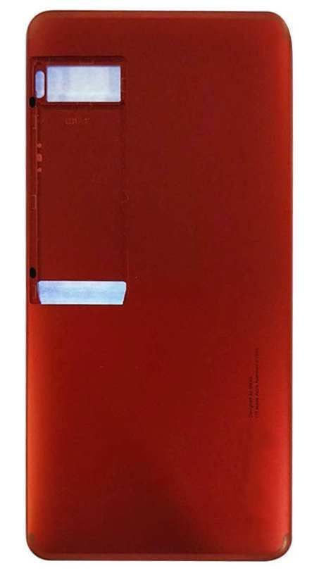 Задняя крышка для Meizu Pro 7 (M792H) красная 12814 фото
