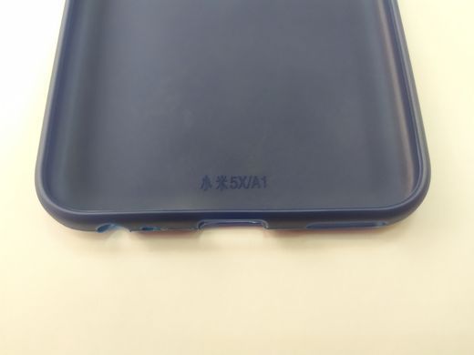 Чехол силиконовый Rock для Xiaomi Mi A1, Mi5x синий 16893 фото