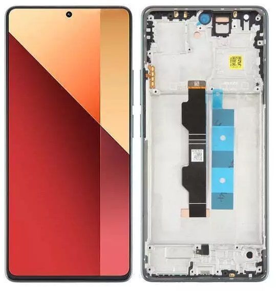 Дисплей для Xiaomi Redmi Note 13 Pro 4G 23117RA68G, 2312FPCA6G, Poco M6 Pro 4G с рамкой черный Amoled Оригинал Китай 29477 фото
