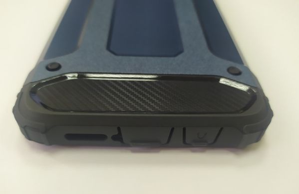 Чехол для Xiaomi Redmi Note 8 Pro Spigen ударопрочный синий 15886 фото