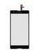 Сенсор (тачскрин) Sony D5303, D5306, D5322 Xperia T2 Ultra черный Оригинал Китай 06973 фото 1