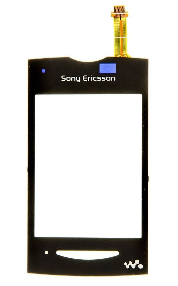 Сенсор (тачскрин) Sony Ericsson W150i Yendo черный 00570 фото