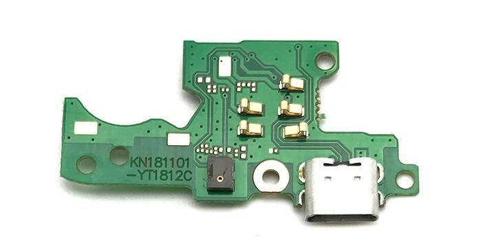 Нижняя плата для Nokia 3.1 TA-1057, Dual Sim TA-1063 с разьемом зарядки и микрофоном 12904 фото