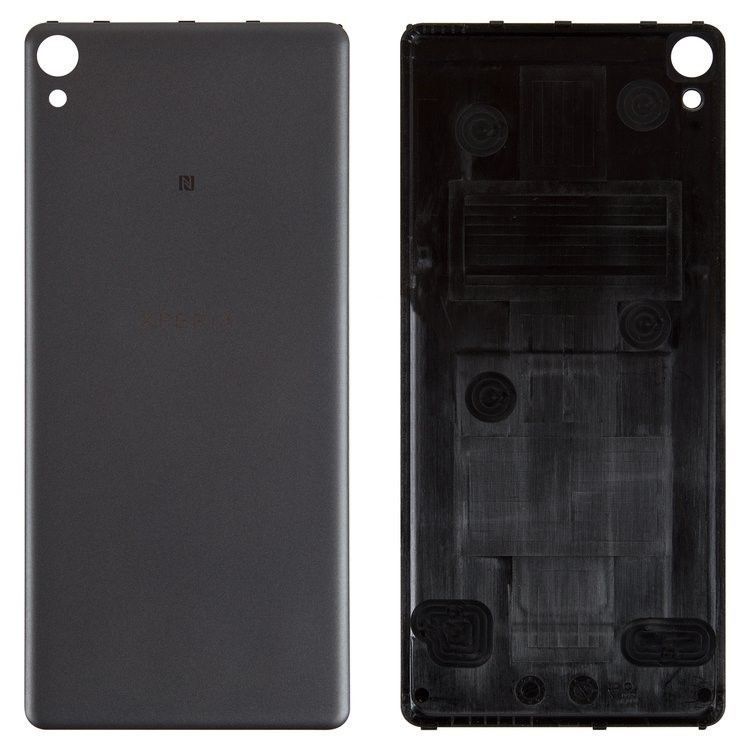 Задняя крышка для Sony F3111 Xperia XA, F3112, F3113, F3115, F3116 серая, Graphite Black Оригинал Китай 08505 фото