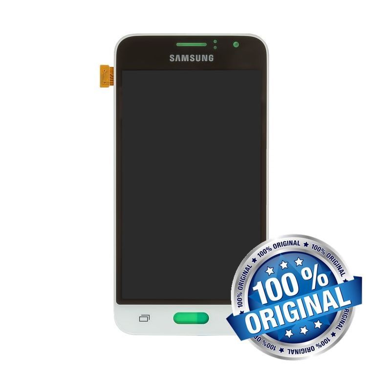 Дисплей для Samsung J120 Galaxy J1 (2016) белый (GH97-18224A) Оригинал 07316 фото
