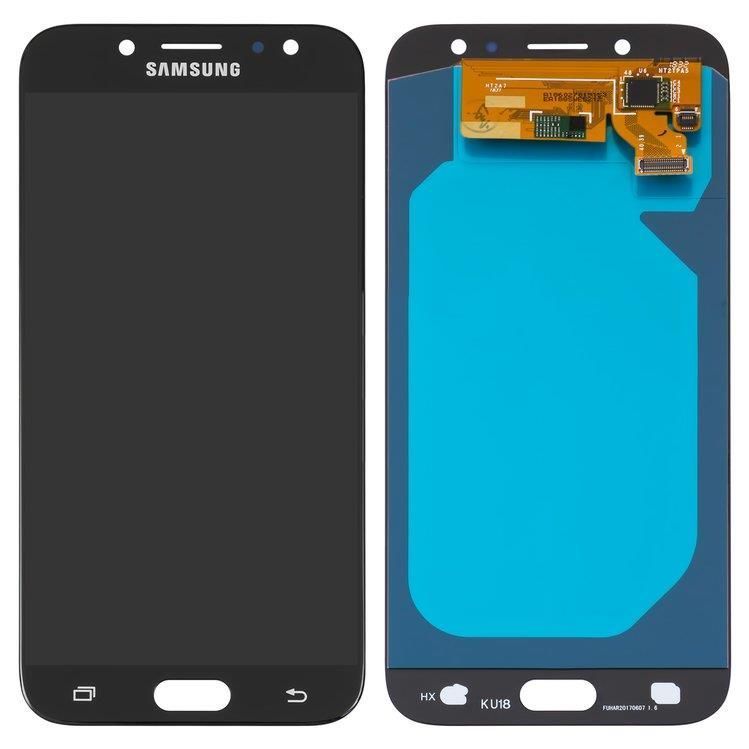 Дисплей для Samsung J730F Galaxy J7 (2017) черный OLED, Хайкопия 15553 фото