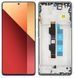 Дисплей для Xiaomi Redmi Note 13 Pro 4G 23117RA68G, 2312FPCA6G, Poco M6 Pro 4G с рамкой черный Amoled Оригинал Китай 29477 фото