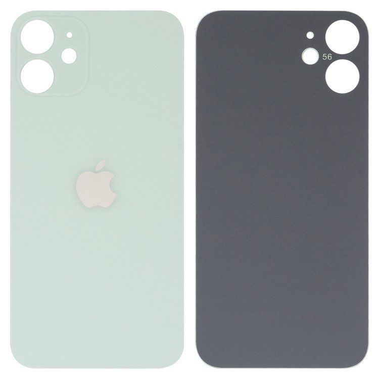 Задня кришка для Apple iPhone 12 Mini, зелена, Оригінал Китай, з великим отвором для камери 24350 фото