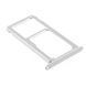 Держатель Sim-карты и карты памяти Huawei P10 (VTR-L09, VTR-L29) серебристый 10389 фото