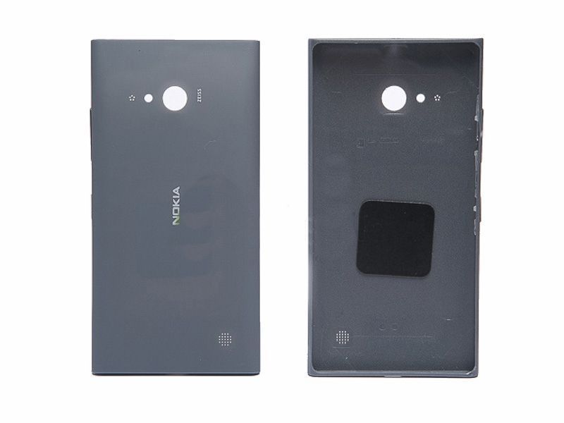 Задняя кришка для Microsoft (Nokia) Lumia 730, Lumia 735 (RM-1040, RM-1039, RM-1038) серая 08357 фото
