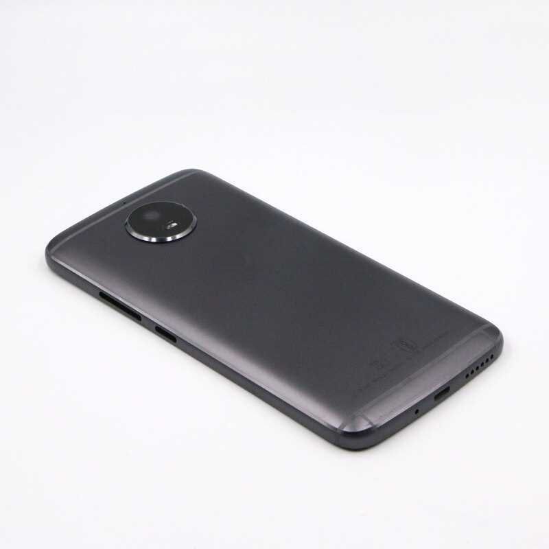 Задняя крышка для Motorola Moto G5S XT1794, XT1792, TX1799-2 серая со стеклом камеры Оригинал Китай 21136 фото