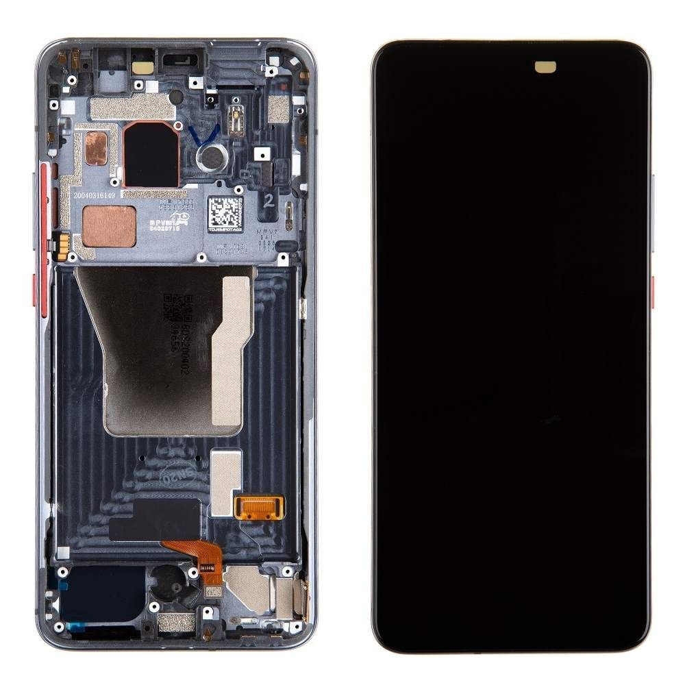 Дисплей для Xiaomi Poco F2 Pro, Redmi K30 Pro 5G с рамкой черный Amoled 28611 фото