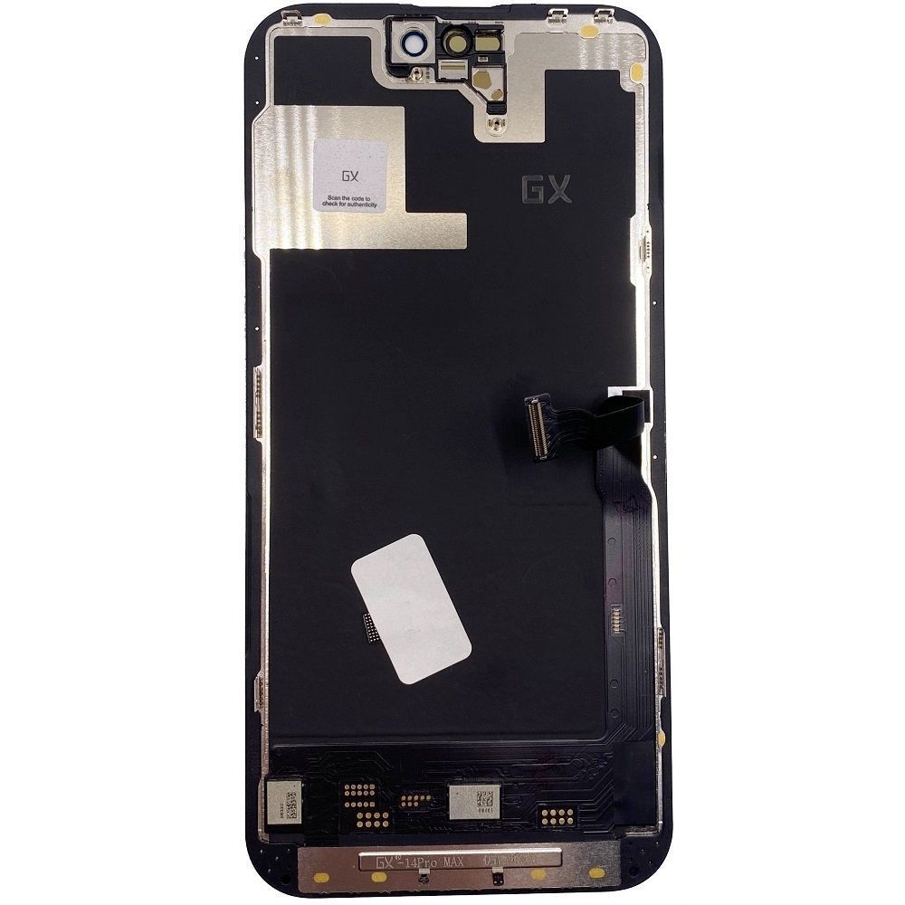 Дисплей для Apple iPhone 14 Pro Max черный OLED, OEM Hard, GX Хайкопия 31052 фото