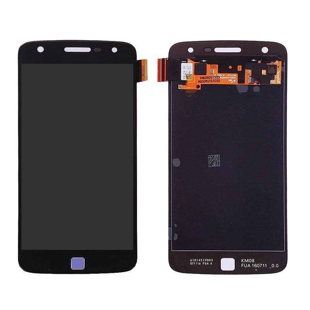 Дисплей для Motorola XT1635-02 Moto Z Play чорний TFT 20046 фото