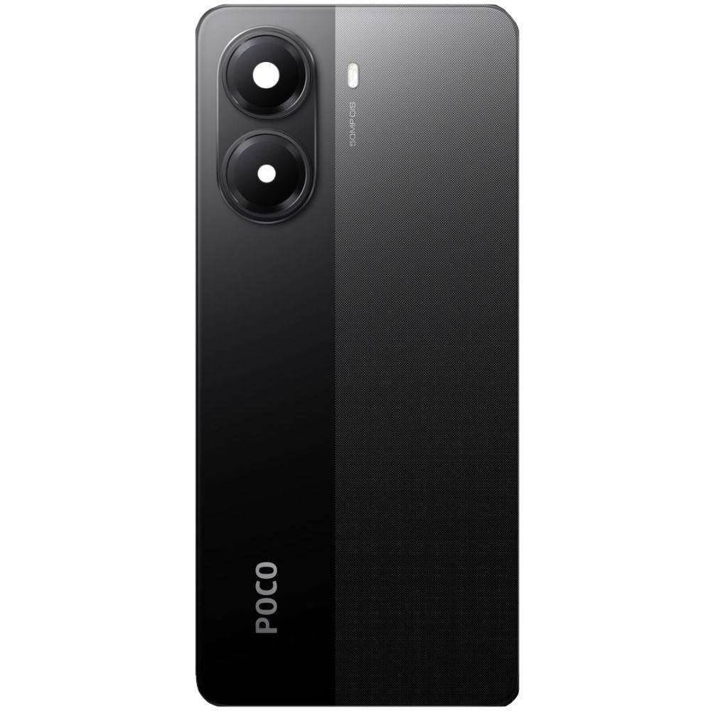 Задняя крышка для Xiaomi X7 Pro 2412DPC0AG, 2412DPC0AI черная со стеклом камеры Оригинал Китай 32475 фото