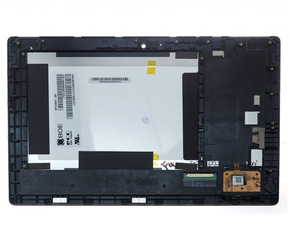 Дисплей для Lenovo S6000 IdeaTab и рамкой черный (версия 3G) 00631 фото