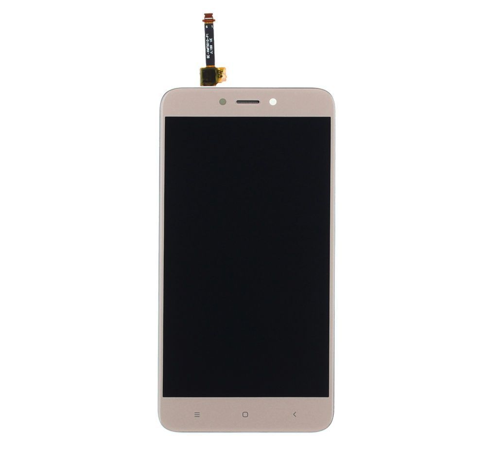 Дисплей для Xiaomi Redmi 4X, 4X Pro с рамкой золотой 09790 фото