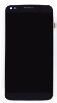 Дисплей для LG D955 G Flex з рамкою сірий 03145 фото