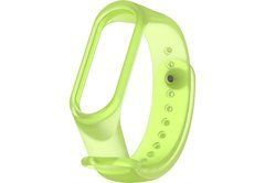 Ремешок Xiaomi для Mi Band 3, Mi Band 4 с фосфором зеленый 15001 фото