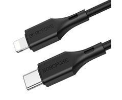Кабель Borofone BX49 Type-C на Lightning 1m 3A черный 25849 фото