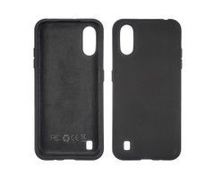 Чехол силиконовый Full Nano Silicone Case для Samsung A015 Galaxy A01 2020 черный 26135 фото