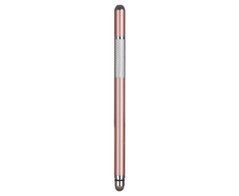 Стилус емкостный, высокоточный, Jot Pro, двусторонний, металлический, со вставкой, розово-золотистый 23589 фото