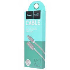 Кабель Hoco X2 MicroUSB Rapid Charging Grey 15935 фото