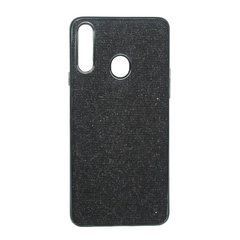 Чехол Fabric Oppo A31 в черных блестках 23785 фото