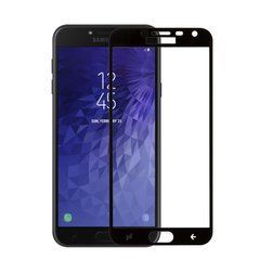 3D Защитное стекло для Samsung J400 Galaxy J4 (2018) черное 11792 фото