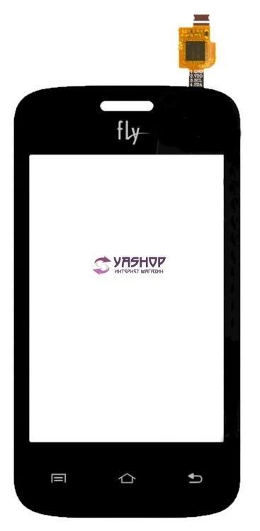 Сенсор (тачскрин) Fly IQ239 ERA Nano 2 черный, с камерой 00399 фото