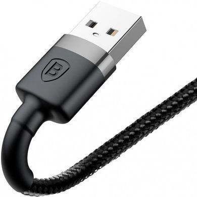 Кабель Baseus Cafule Cable Lightning 1.5A (2m) Black (CALKLF-CG1) 20786 фото
