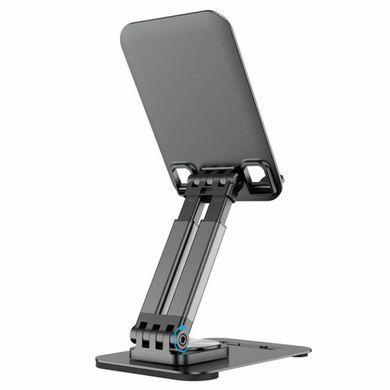 Тримач для телефону Hoco PH48 Fun dual axis 360 rotating tablet desktop holder чорний 27762 фото