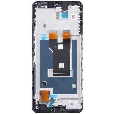 Дисплей для ZTE Blade A73 5G з рамкою чорний 31155 фото