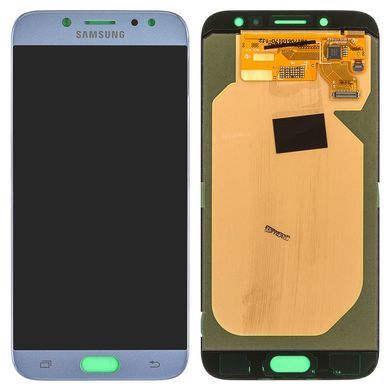 Дисплей для Samsung J730F Galaxy J7 (2017) сріблястий (GH97-20801B, GH97-20736B) Оригінал 07323 фото